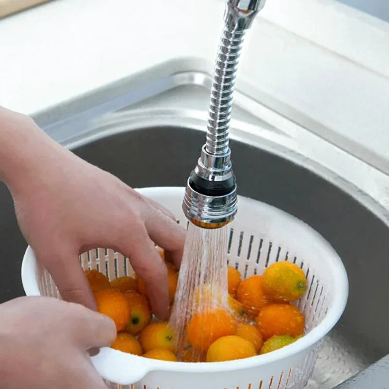 360° Rotatable Faucet Extender with Dual Mode Water-Saving Spray Head - Universal Pressure Sprayer Faucet Filter for Kitchen and Bathroom