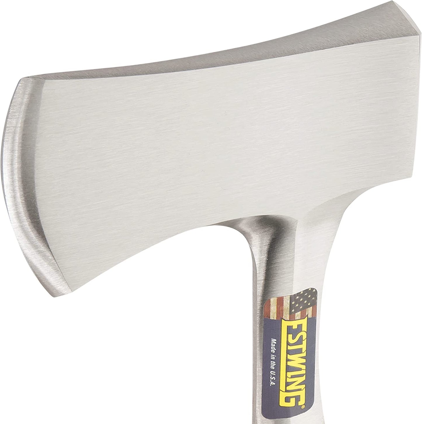 Sportsman'S Axe, 12" Leather Grip Hatchet, E14A | Made in USA, Compact & Versatile, Genuine Leather Grip, Forged in One Piece, Heavy Duty Sheath