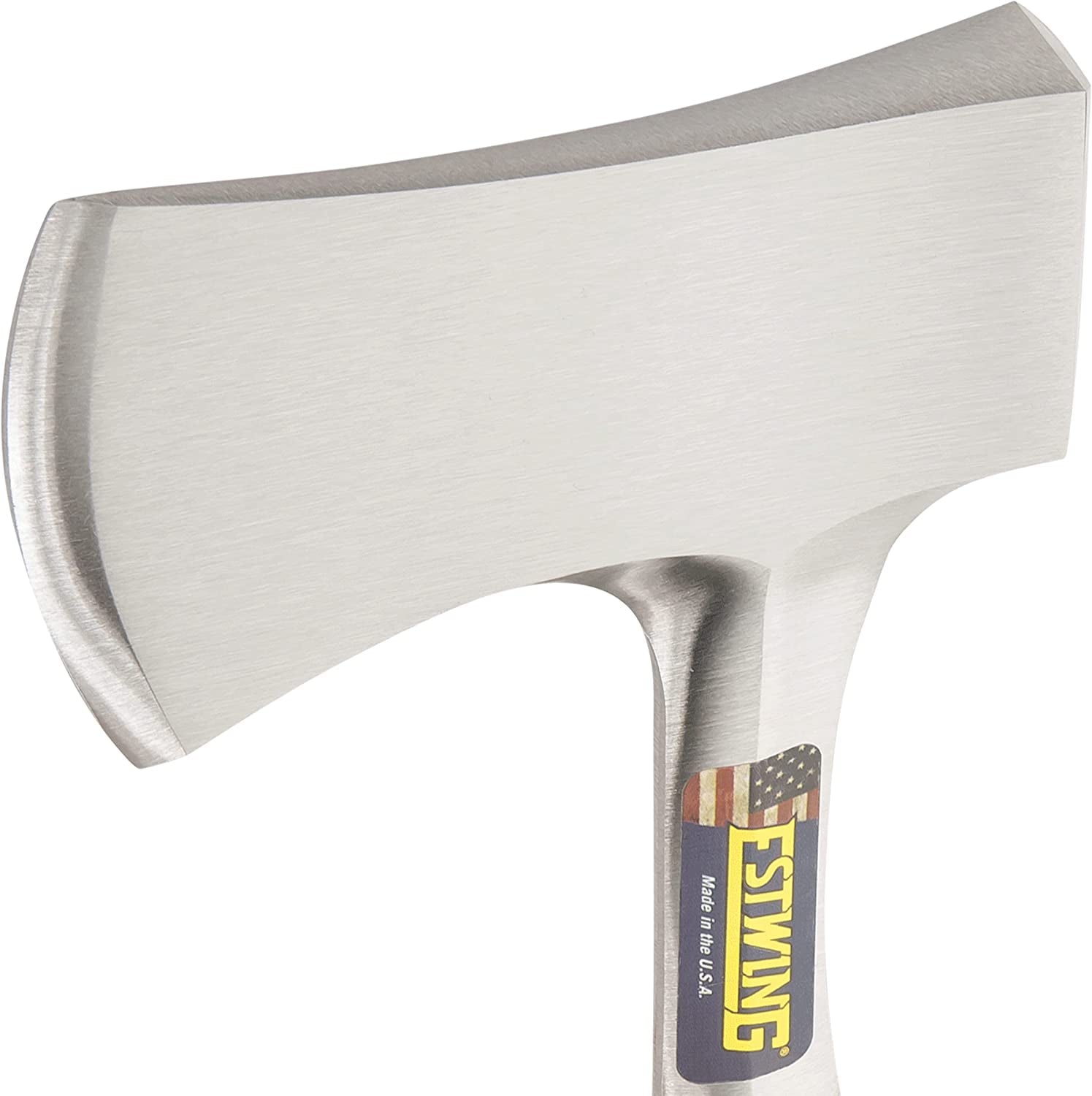 Sportsman'S Axe, 12" Leather Grip Hatchet, E14A | Made in USA, Compact & Versatile, Genuine Leather Grip, Forged in One Piece, Heavy Duty Sheath