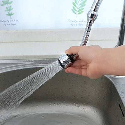 360° Rotatable Faucet Extender with Dual Mode Water-Saving Spray Head - Universal Pressure Sprayer Faucet Filter for Kitchen and Bathroom